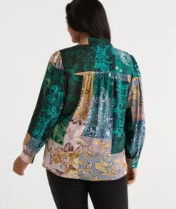 Mineral Patchwork Shirt<Sussan New
