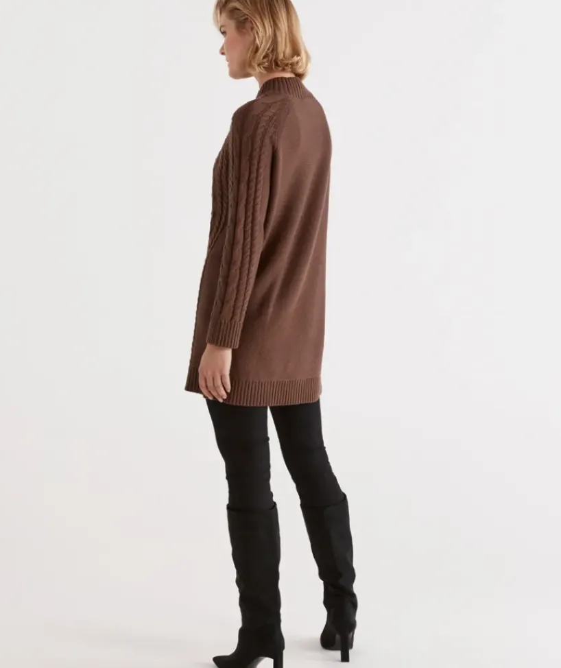 Mock Cable Tunic<Sussan Best