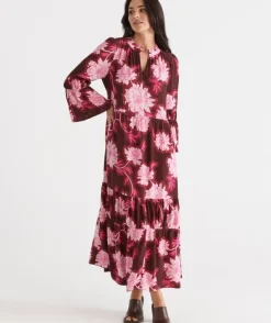 Ornamental Floral Dress<Sussan New