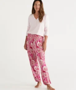 Paisley Print Knit Pyjama Pant<Sussan Discount