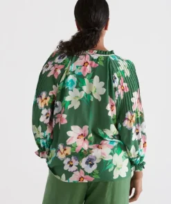 Pastel Floral Blouse<Sussan