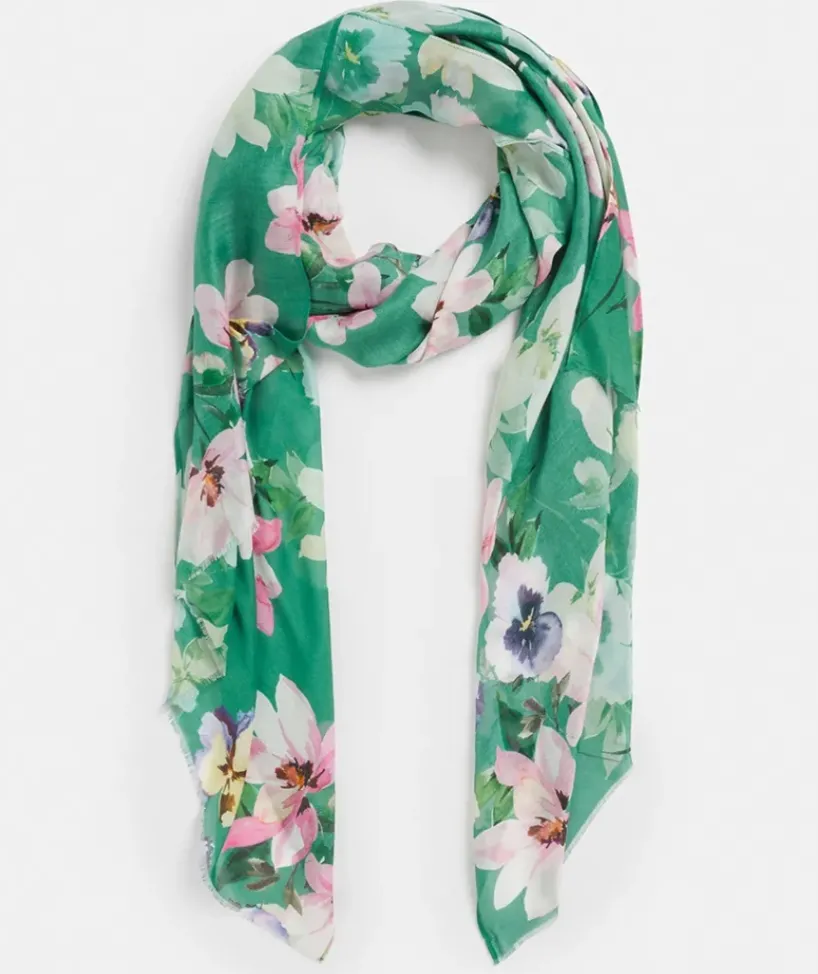 Pastel Floral Scarf<Sussan Outlet