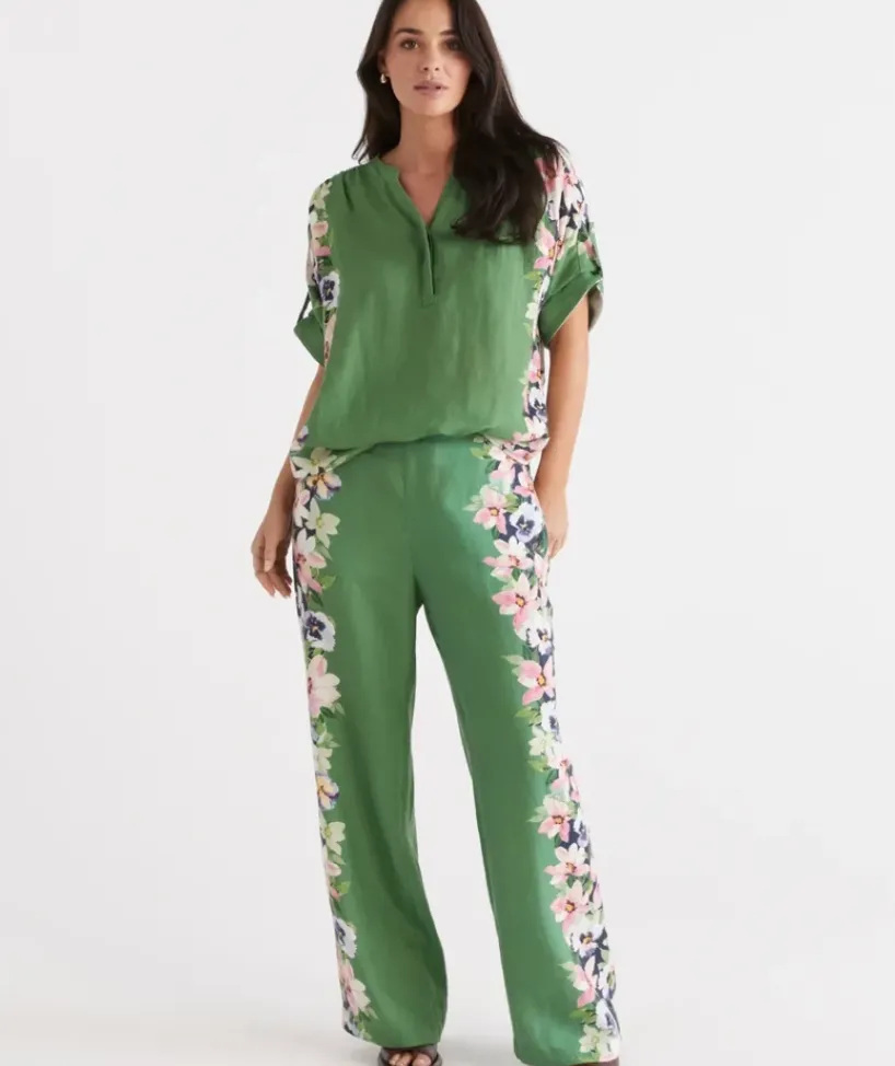 Placement Floral Pant<Sussan Hot