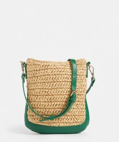 Raffia Crossbody Bag<Sussan Outlet