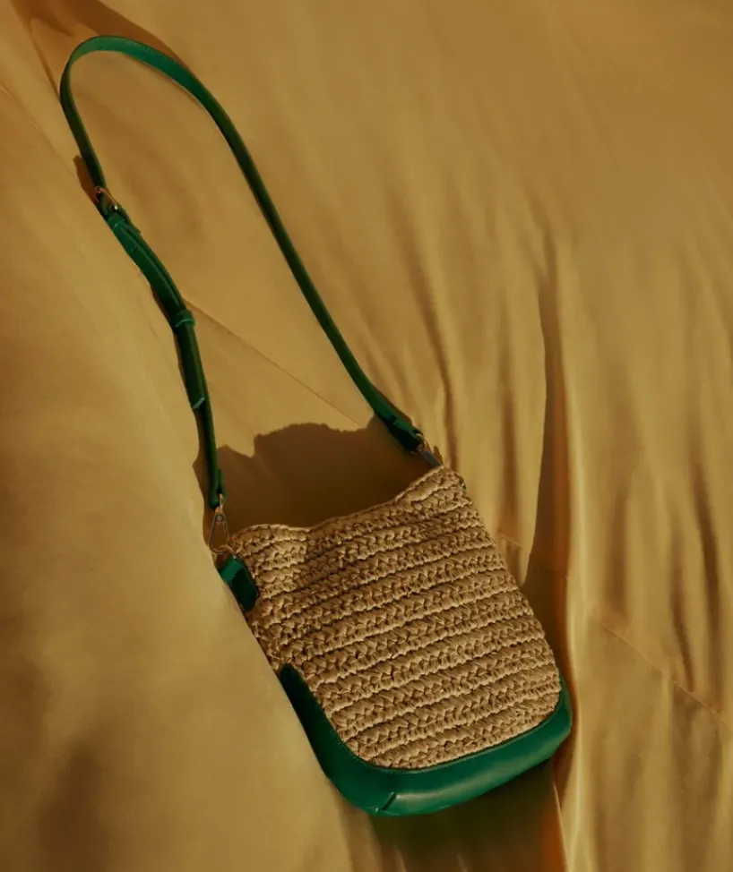 Raffia Crossbody Bag<Sussan Outlet