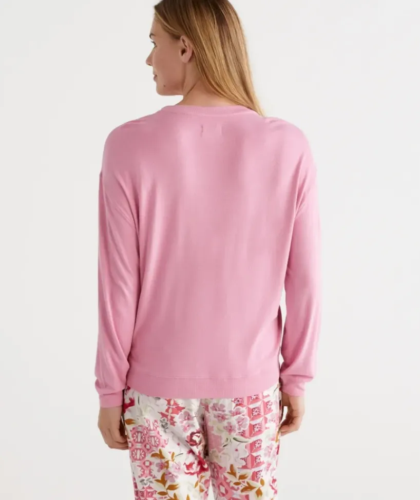 Relaxed Crew Neck Top<Sussan Best