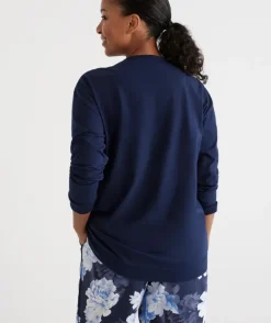 Relaxed V-Neck Top<Sussan Clearance
