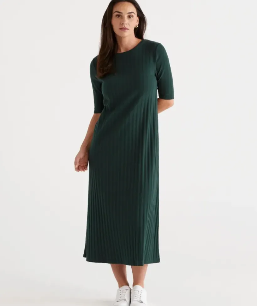 Rib Knit Dress<Sussan Discount