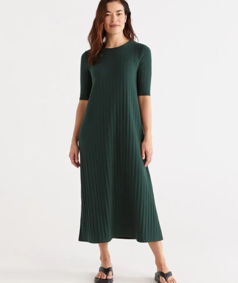 Rib Knit Dress<Sussan Discount