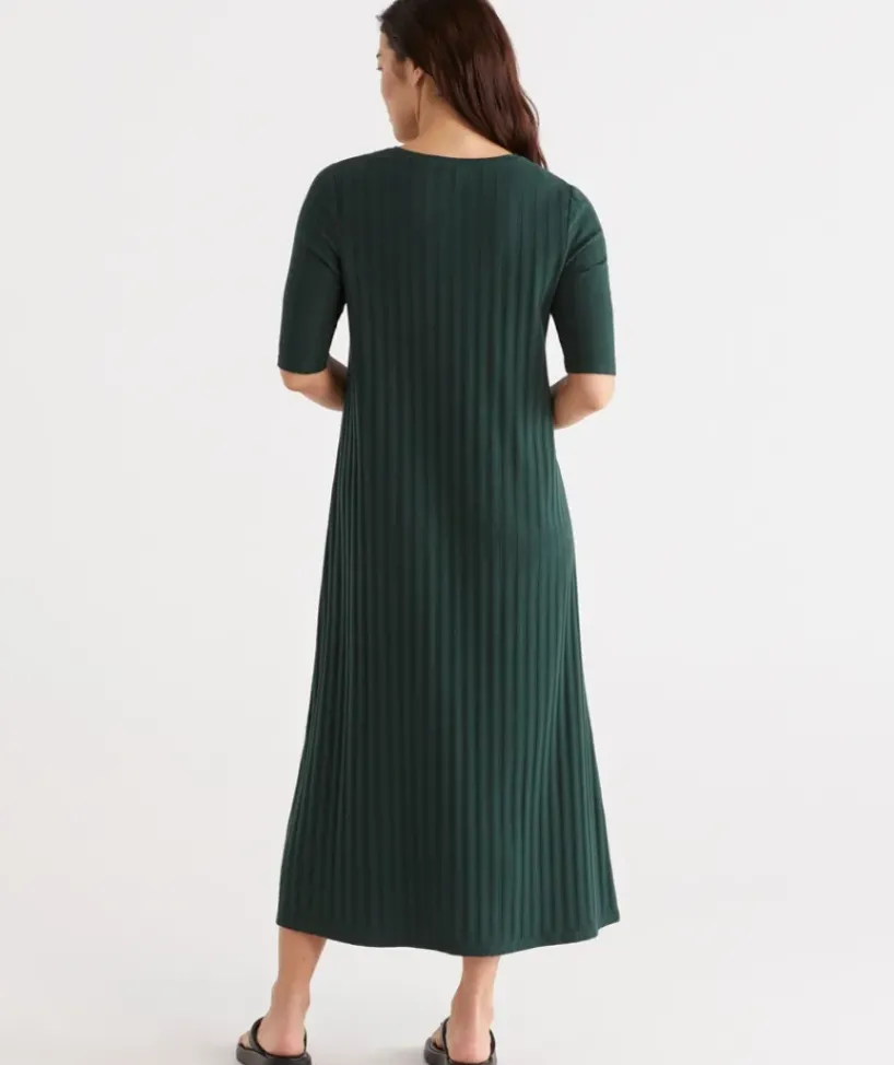 Rib Knit Dress<Sussan Discount