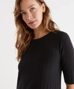 Rib Knit Dress<Sussan Outlet