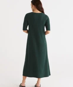 Rib Knit Dress<Sussan Outlet