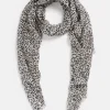 Self Stripe Animal Scarf<Sussan