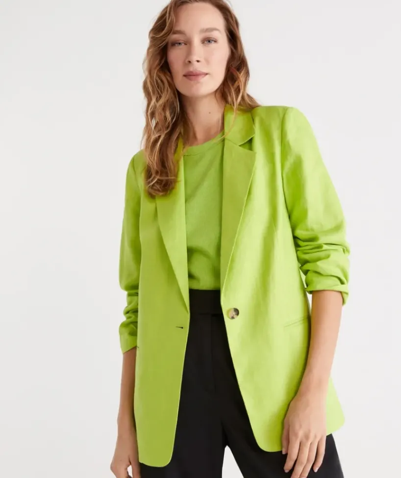 Single Breasted Blazer<Sussan
