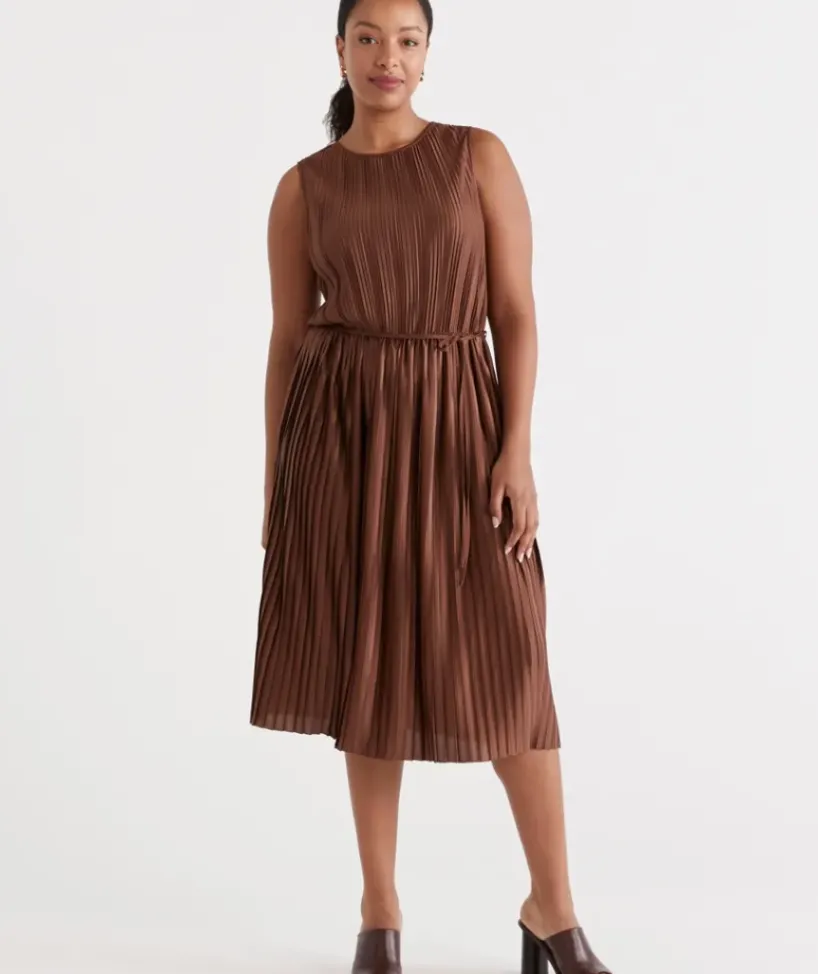 Soft Pleat Dress<Sussan Outlet