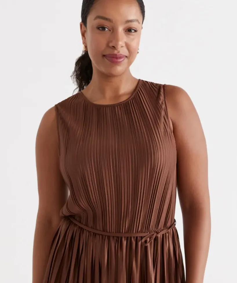 Soft Pleat Dress<Sussan Outlet