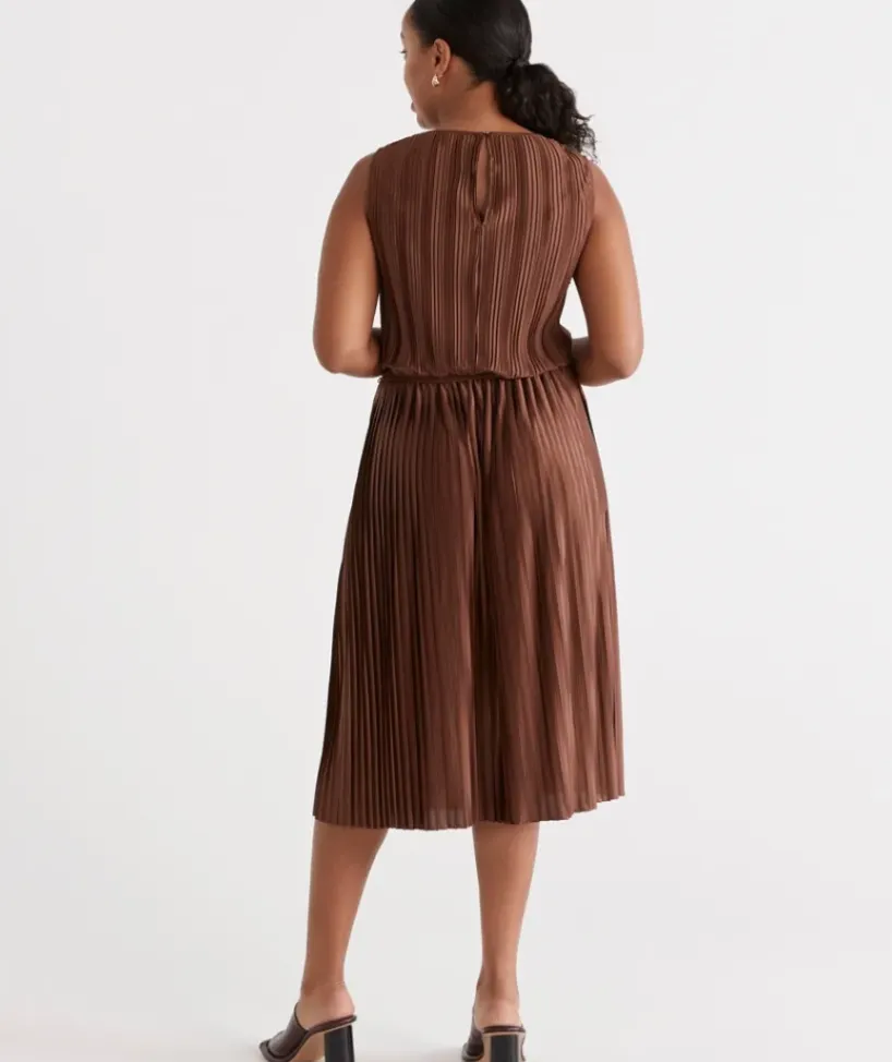 Soft Pleat Dress<Sussan Outlet