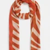 Spliced Zebra Print Scarf<Sussan Clearance