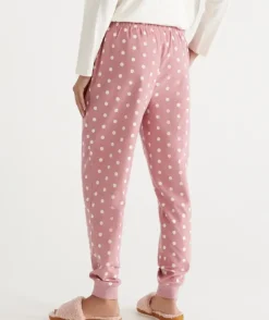 Spot Print Flannelette Pyjama Pant<Sussan