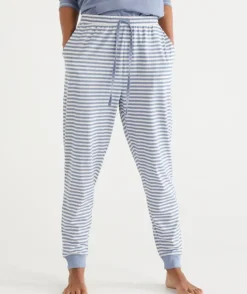 Stripe Australian Cotton Knit Pyjama Pant<Sussan Outlet