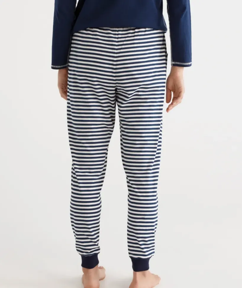 Stripe Australian Cotton Knit Pyjama Pant<Sussan Online