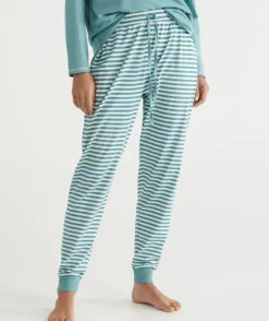 Stripe Australian Cotton Knit Pyjama Pant<Sussan Online