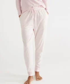 Stripe Australian Cotton Knit Pyjama Pant<Sussan Hot