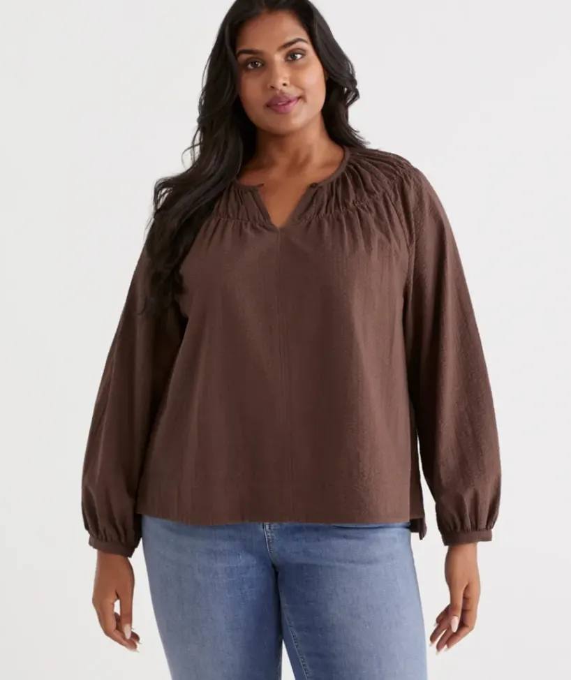 Textured Blouse<Sussan Best