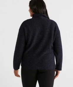 Textured Collar Top<Sussan New
