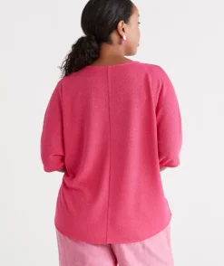 Textured Dolman Top<Sussan Hot