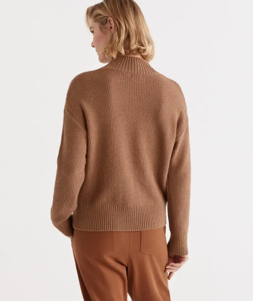 Tuck Stitch Pullover<Sussan Sale