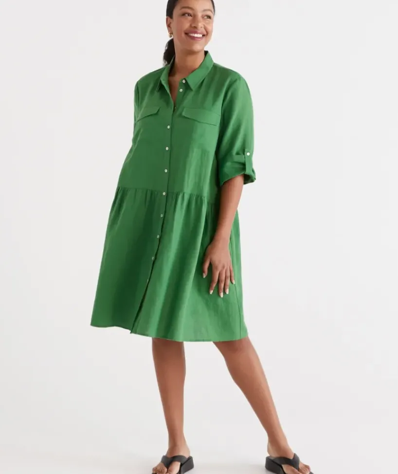 Utility Shirt Dress<Sussan Hot