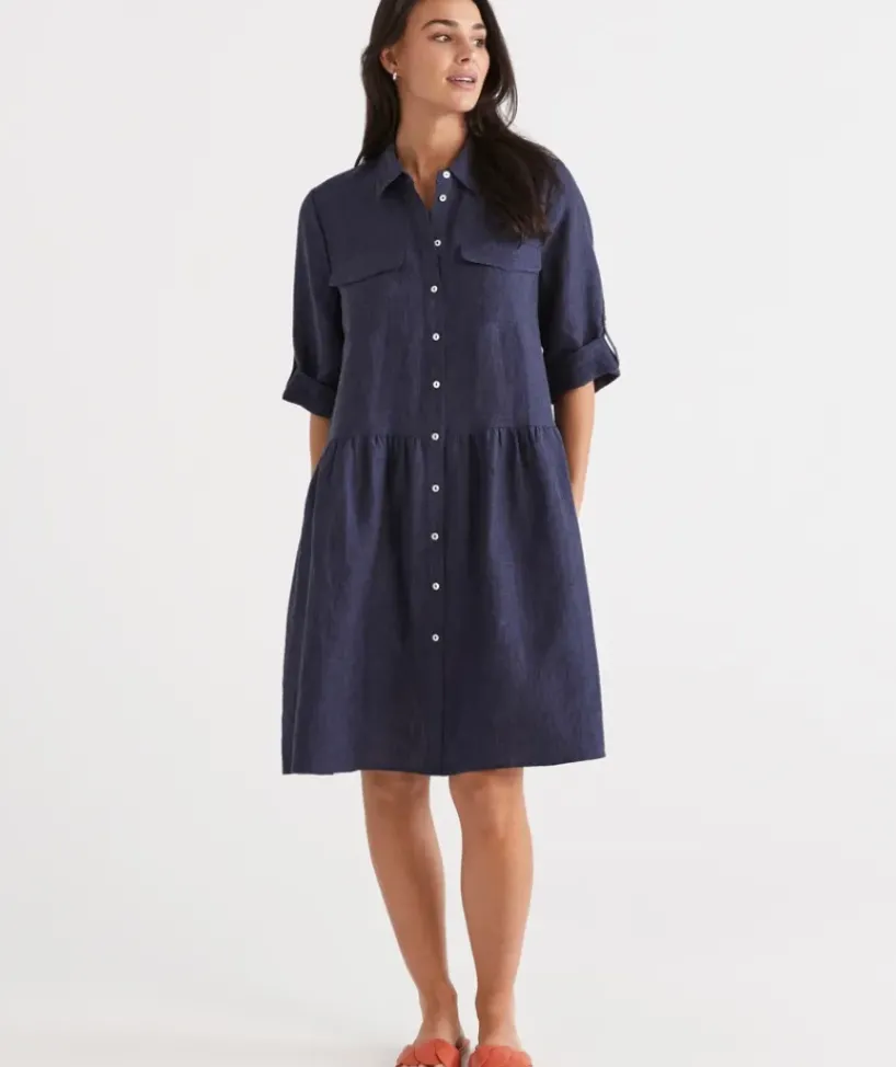 Utility Shirt Dress<Sussan Hot