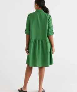 Utility Shirt Dress<Sussan