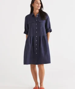 Utility Shirt Dress<Sussan