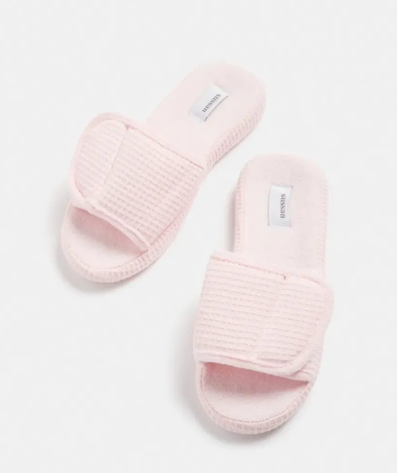 Waffle Adjustable Slipper<Sussan